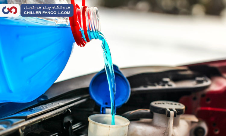 آب و گلیکول در چیلر