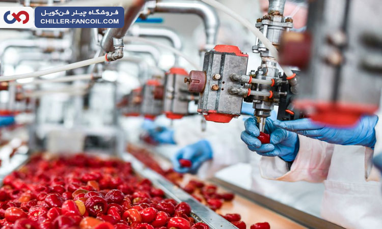 چیلر در صنایع غذایی