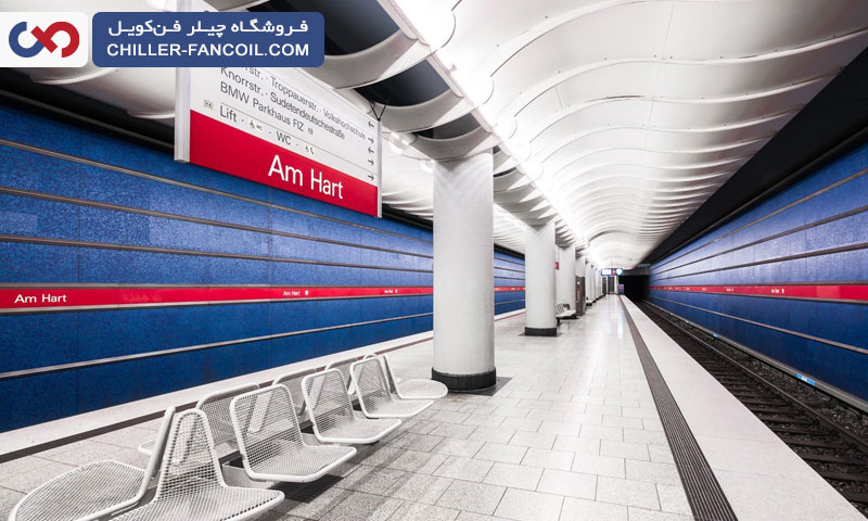 چیلر ایستگاه مترو