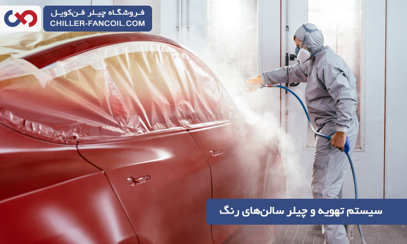 تهویه سالن رنگ و رنگ کاری صنعتی