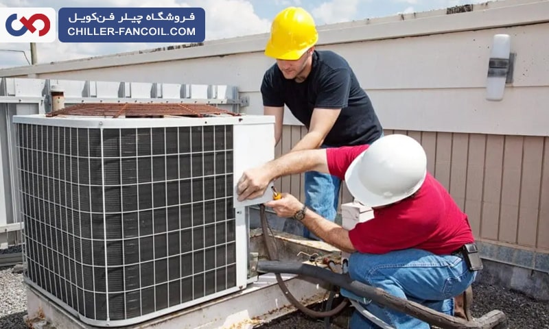 نحوه عیب یابی چیلر