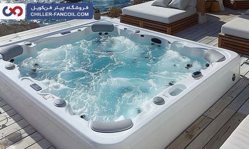 انواع چیلر مناسب برای خنک کردن آب جکوزی