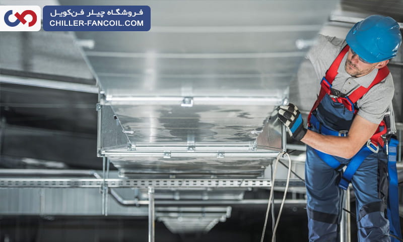 نکات مهم طراحی سرمایش و گرمایش کافی شاپ و رستوران با چیلر و فن کویل